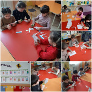 Занятие аппликация в подготовительной группе.